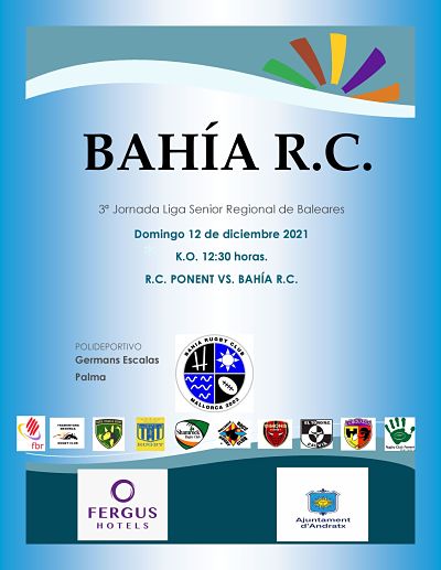 3ª Jornada Liga Senior Regional de Baleares, R.C. Ponent vs. Bahía R.C.