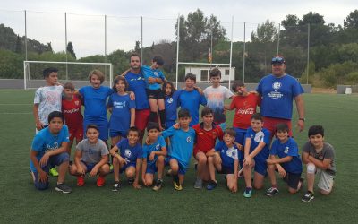 Último entrenamiento de esta temporada. Categorías inferiores.