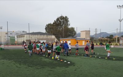 4ª Jornada de entrenamiento categoría sub 14. Polideportivo Mateu Cañellas, campo de Bocs.