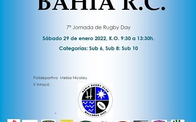 Rugby Day en S’Arracó, 7ª Jornada categorías sub 6, sub 8 y sub 10